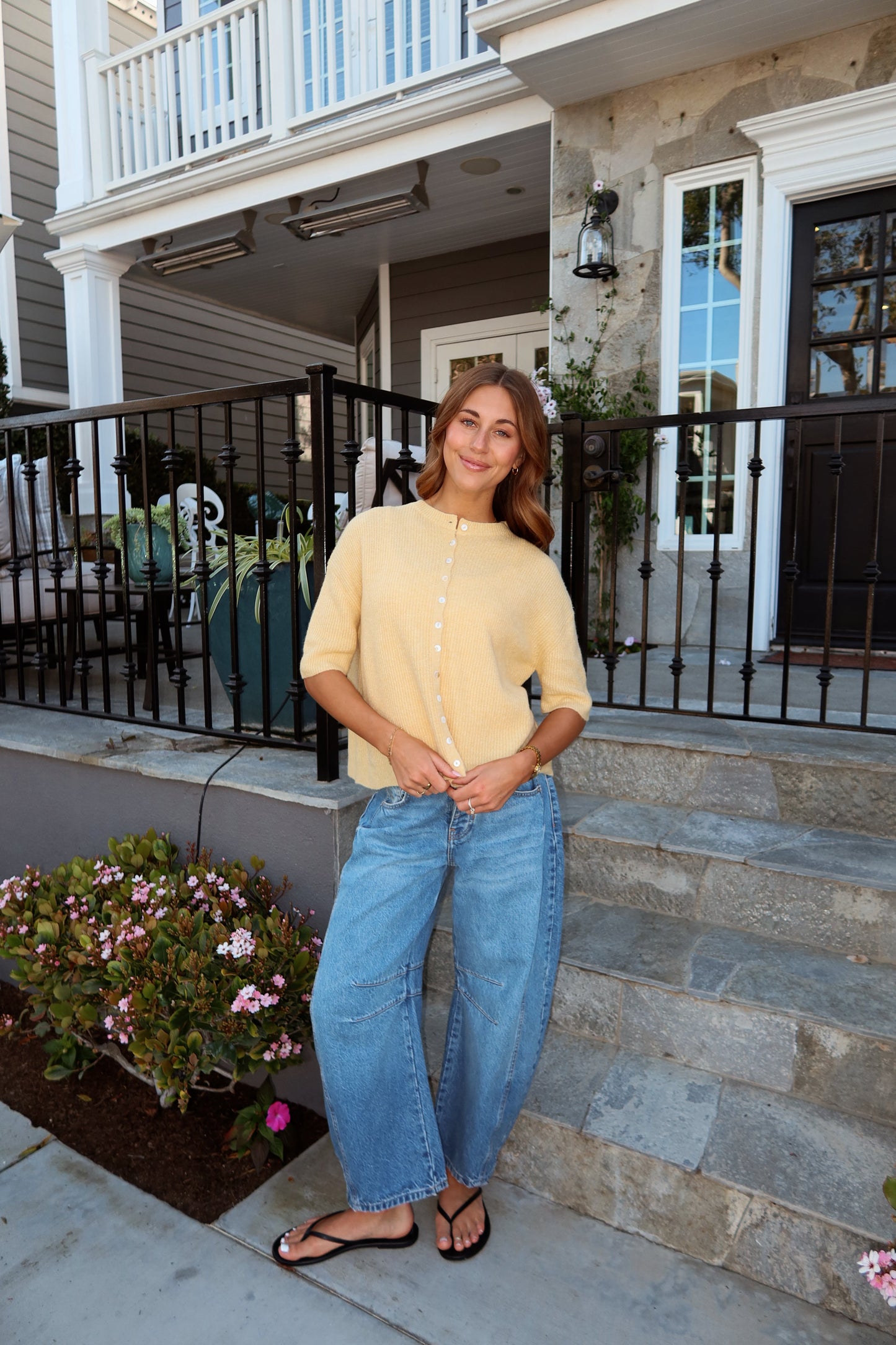 Elise Short Sleeve Cardigan