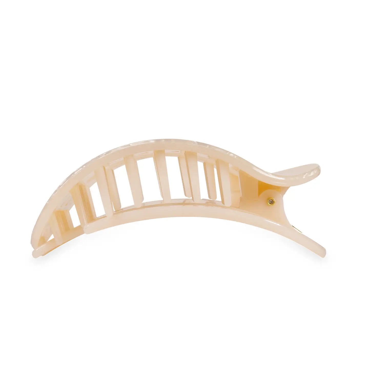 TELETIES Medium Flat Round Hair Clip - Soft Surf