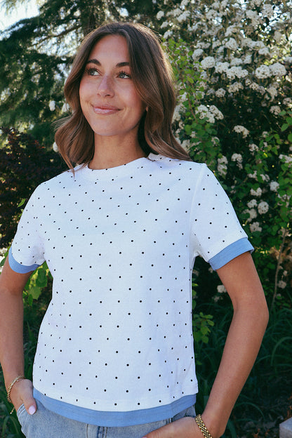 Kiki Polka Dot Tee