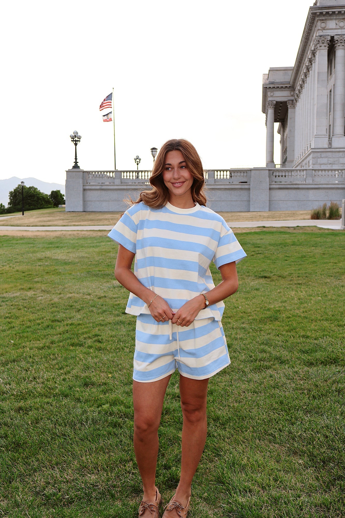 Weekender Stripe Tee