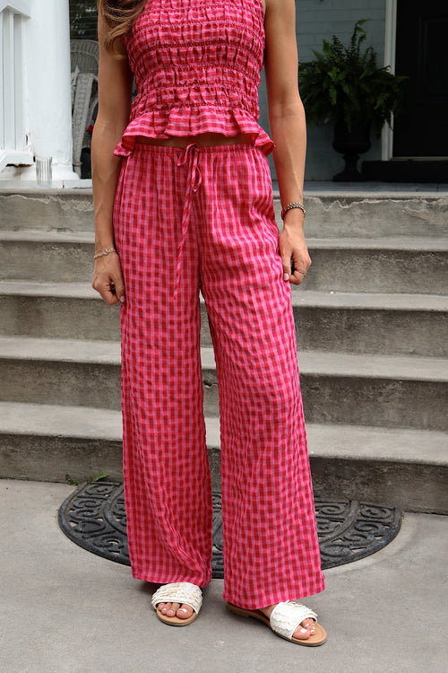 Savannah Gingham Pants