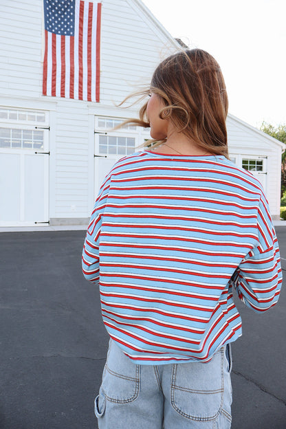Libby Stripe Cardigan