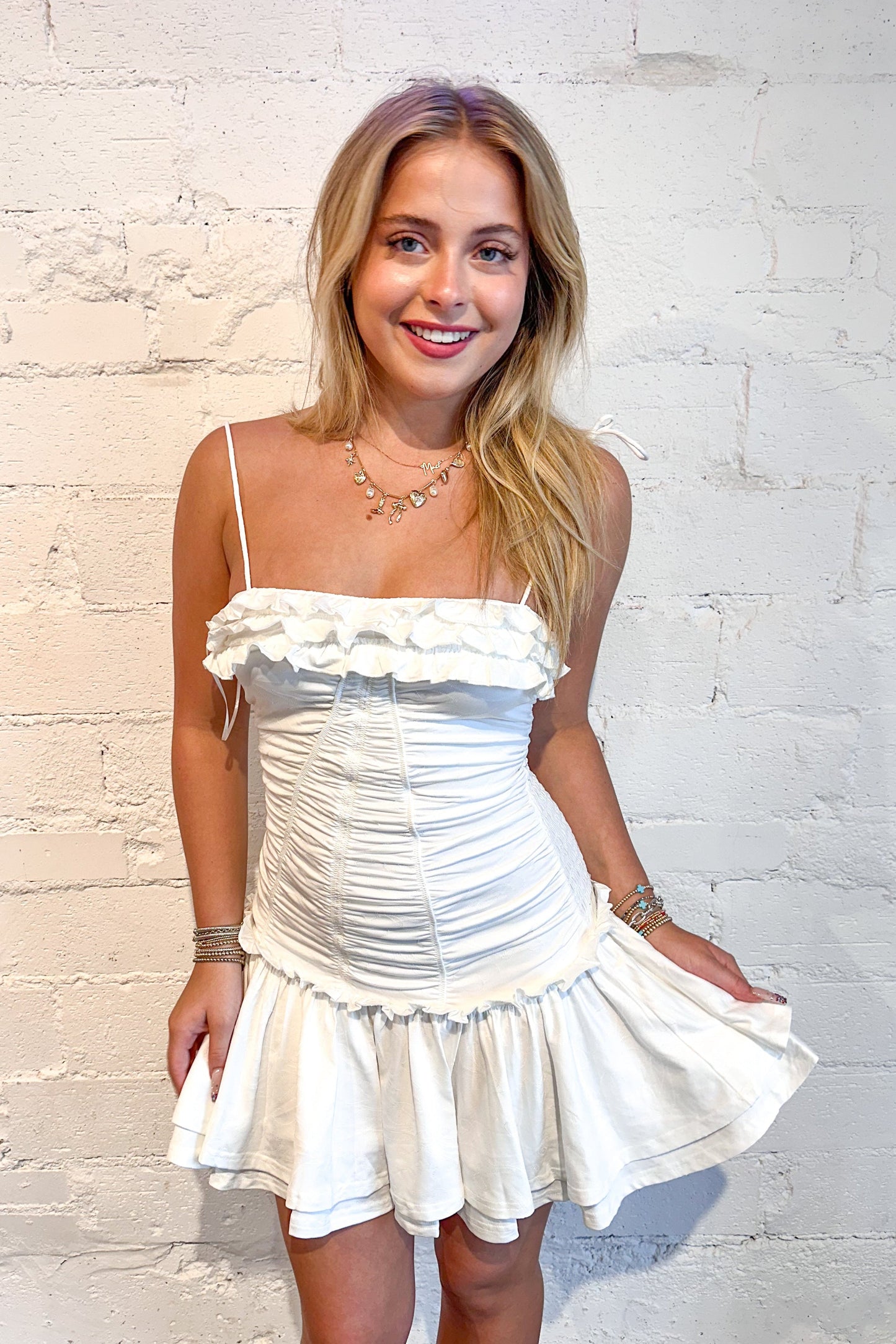 Angel Hour Mini Dress