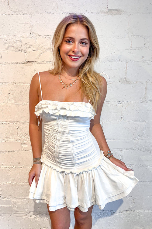 Angel Hour Mini Dress
