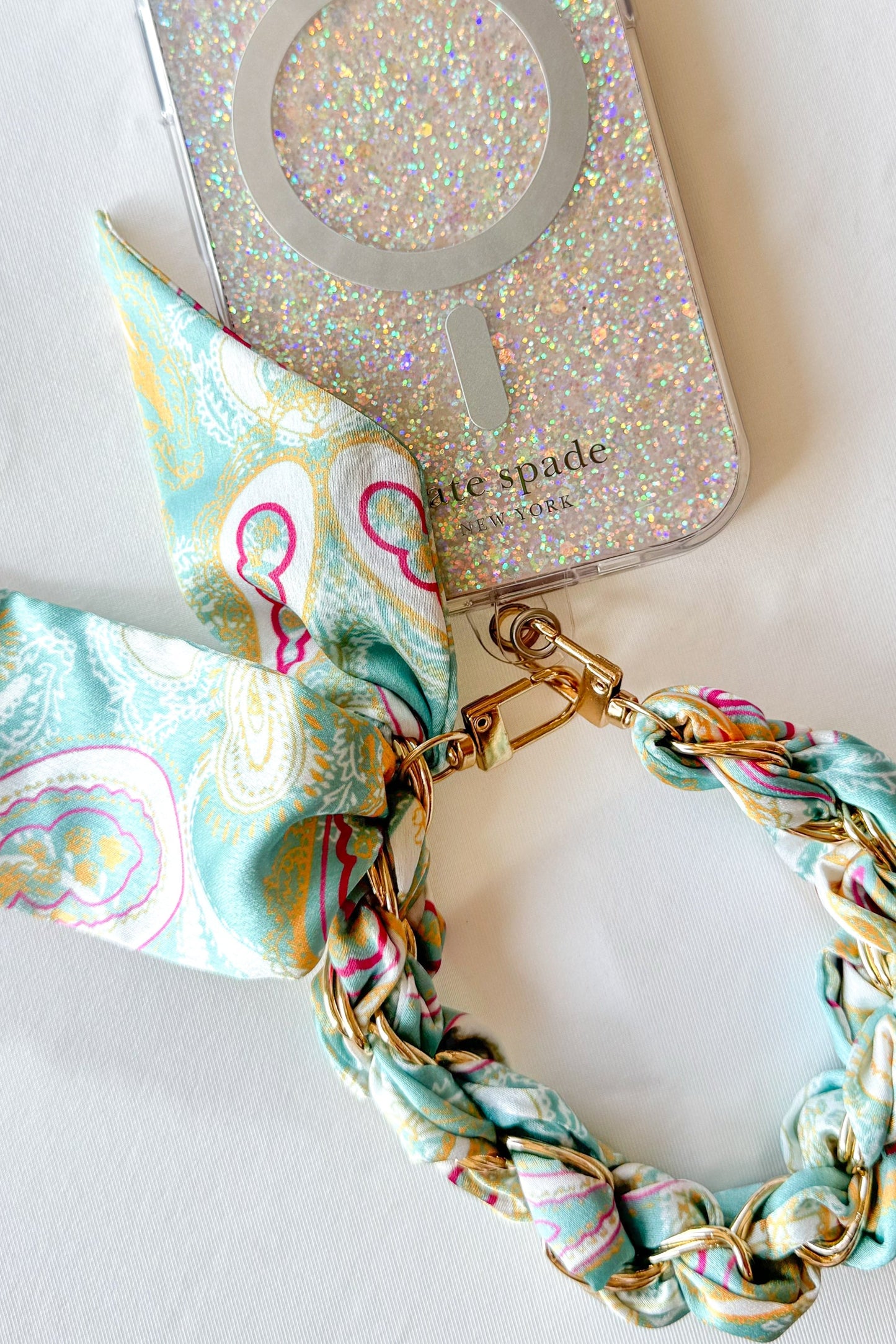 Paisley Phone/Key Chain