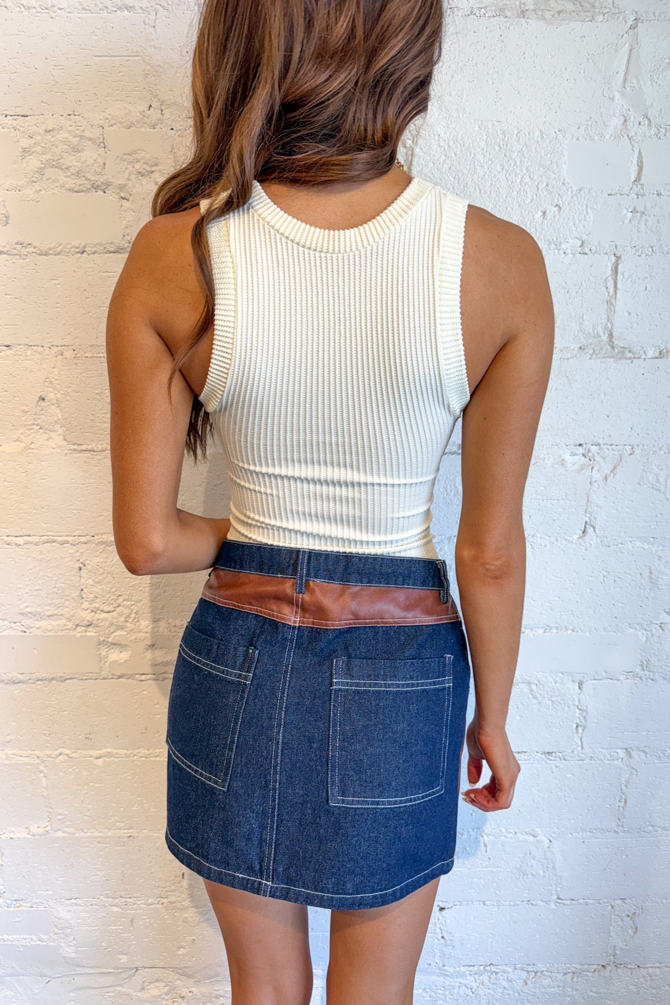 Autumn Drift Mini Skirt
