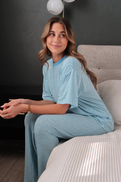 Dreamy Days Stripe Ribbed Tee