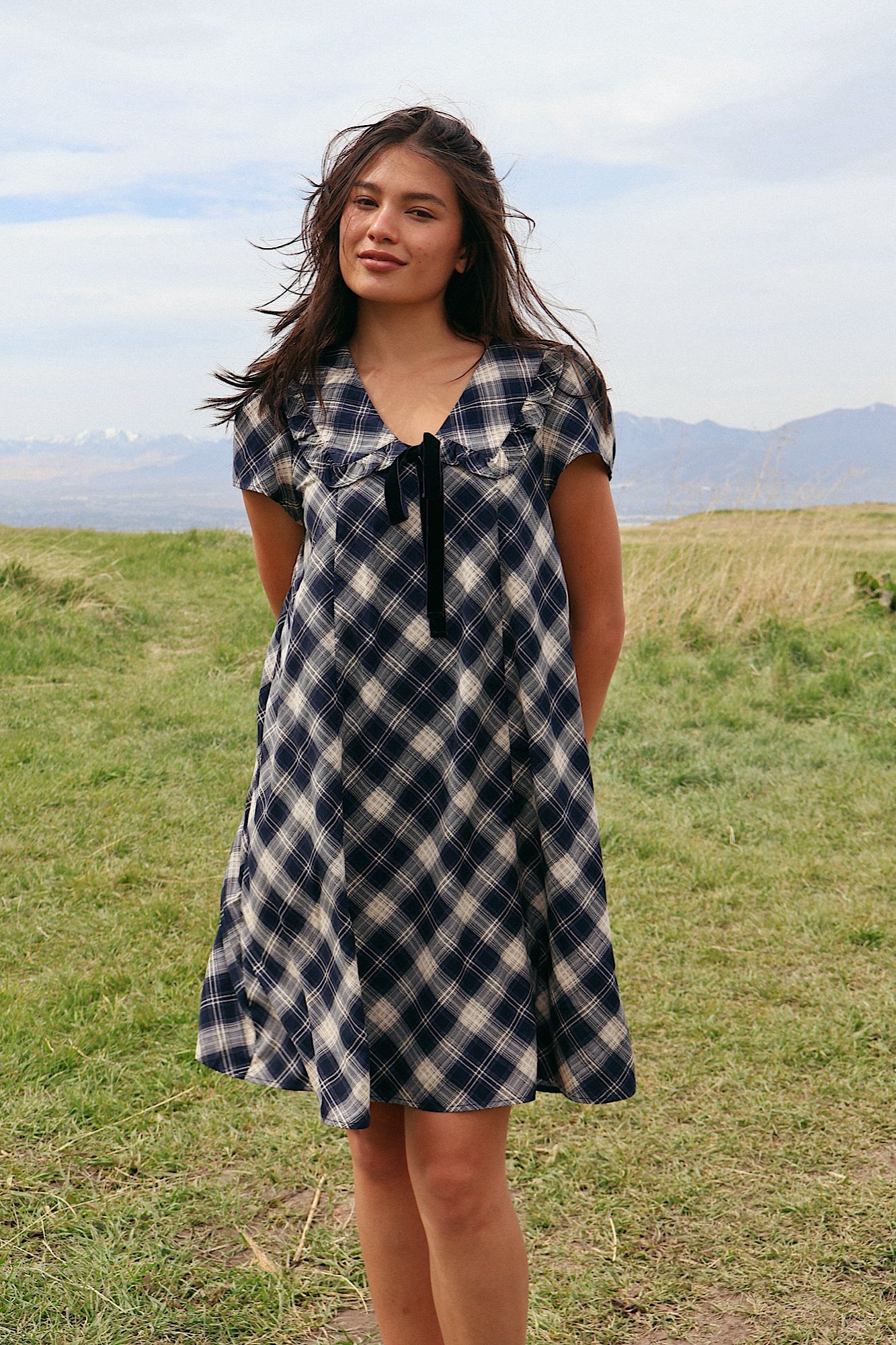 Highland Honey Plaid Dress