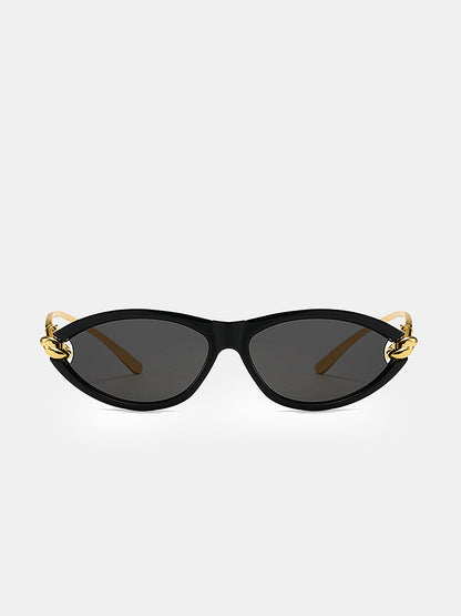 Retro Narrow Cat Eye Sunglasses