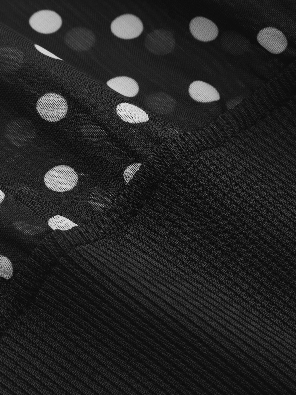 Polka Dot Bow Tie Halter Top