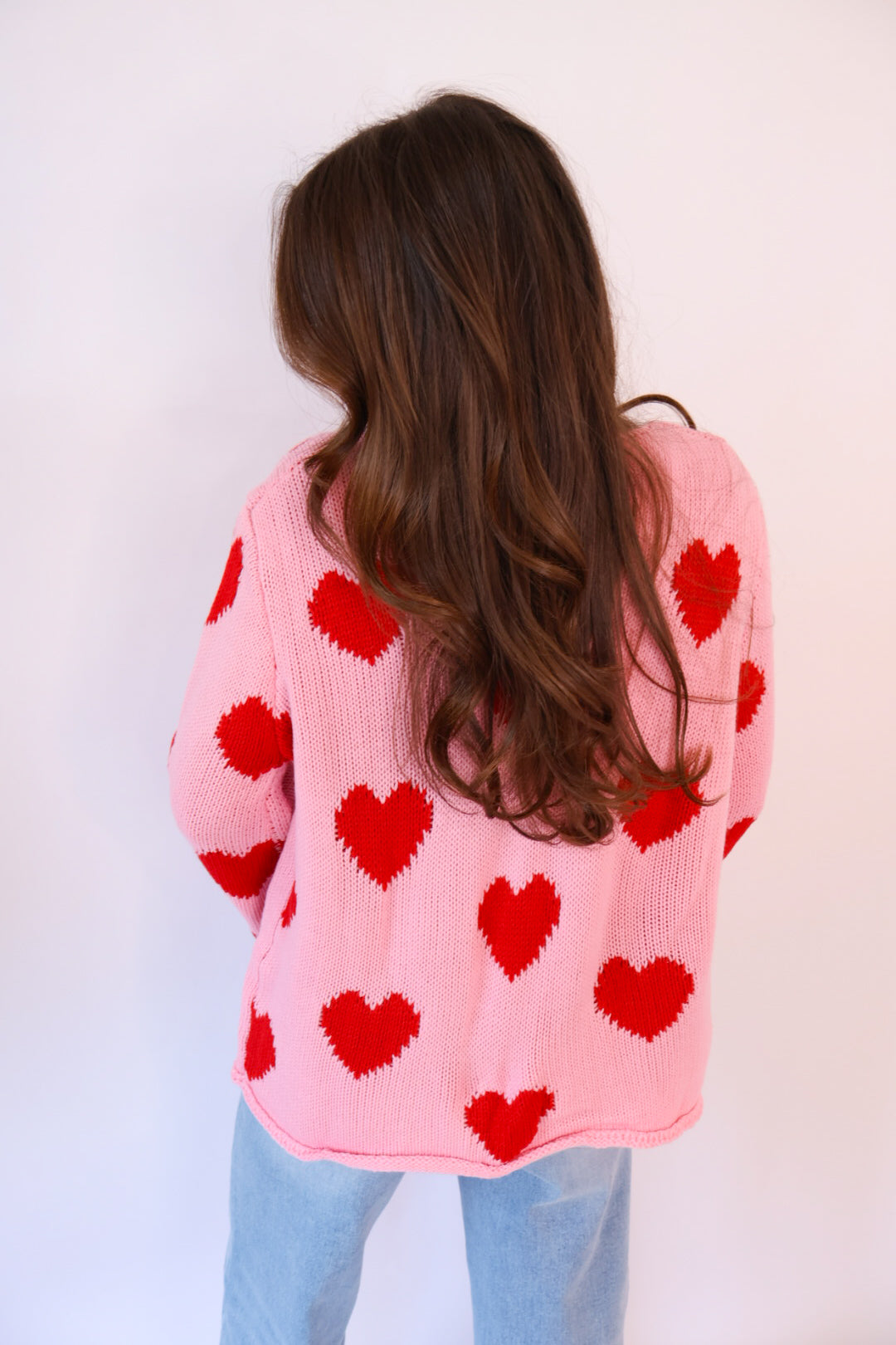 Love Notes Heart Tie Front Cardigan