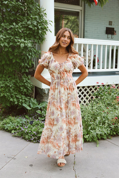 Carolina Bloom Mesh Dress
