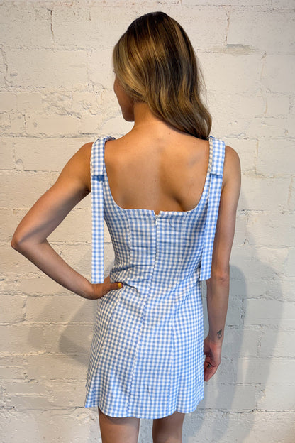 Baby Blues Mini Dress
