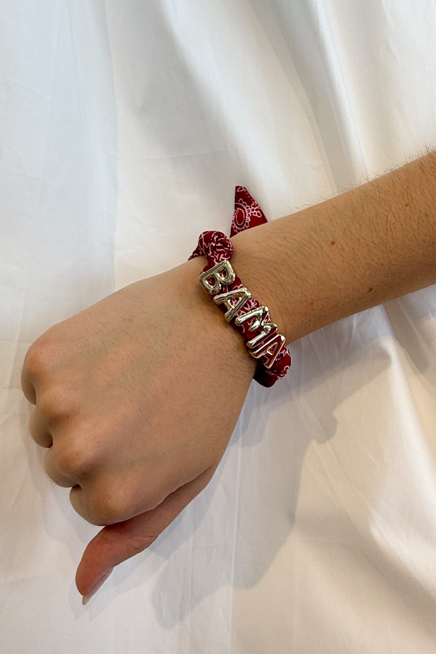 Bandana Slider Bracelet