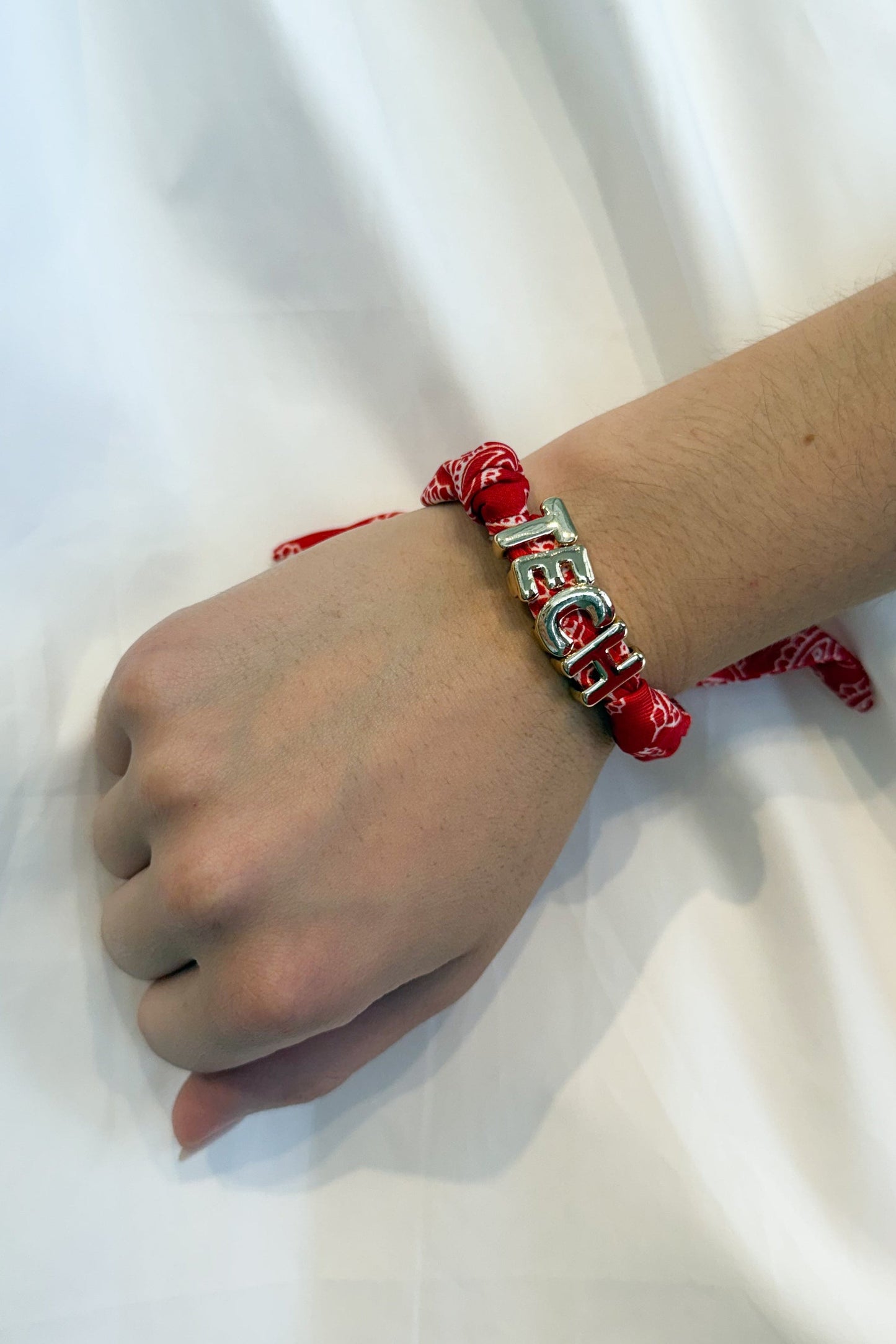 Bandana Slider Bracelet