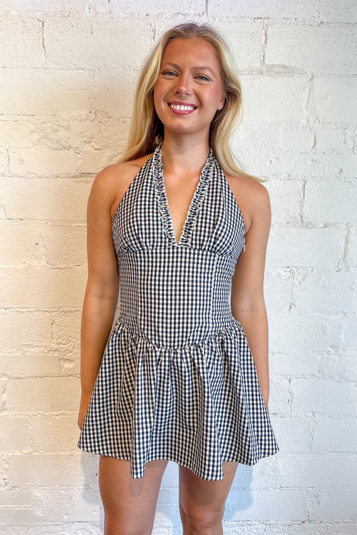 Check me Out Halter Dress