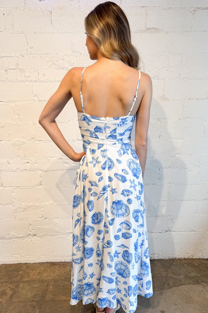 Blue Horizon Maxi Dress