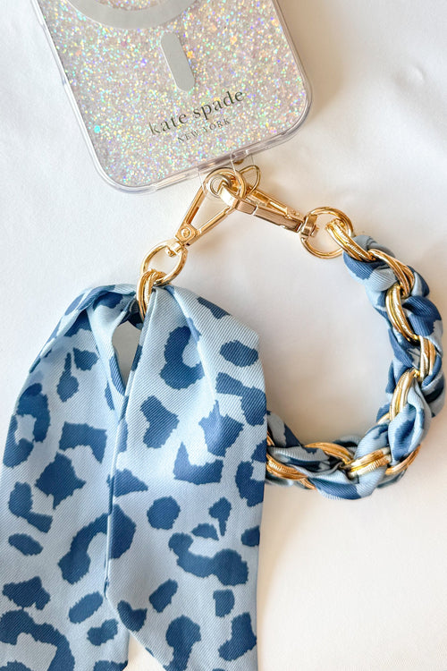 Leopard Scarf Phone/Key Chain