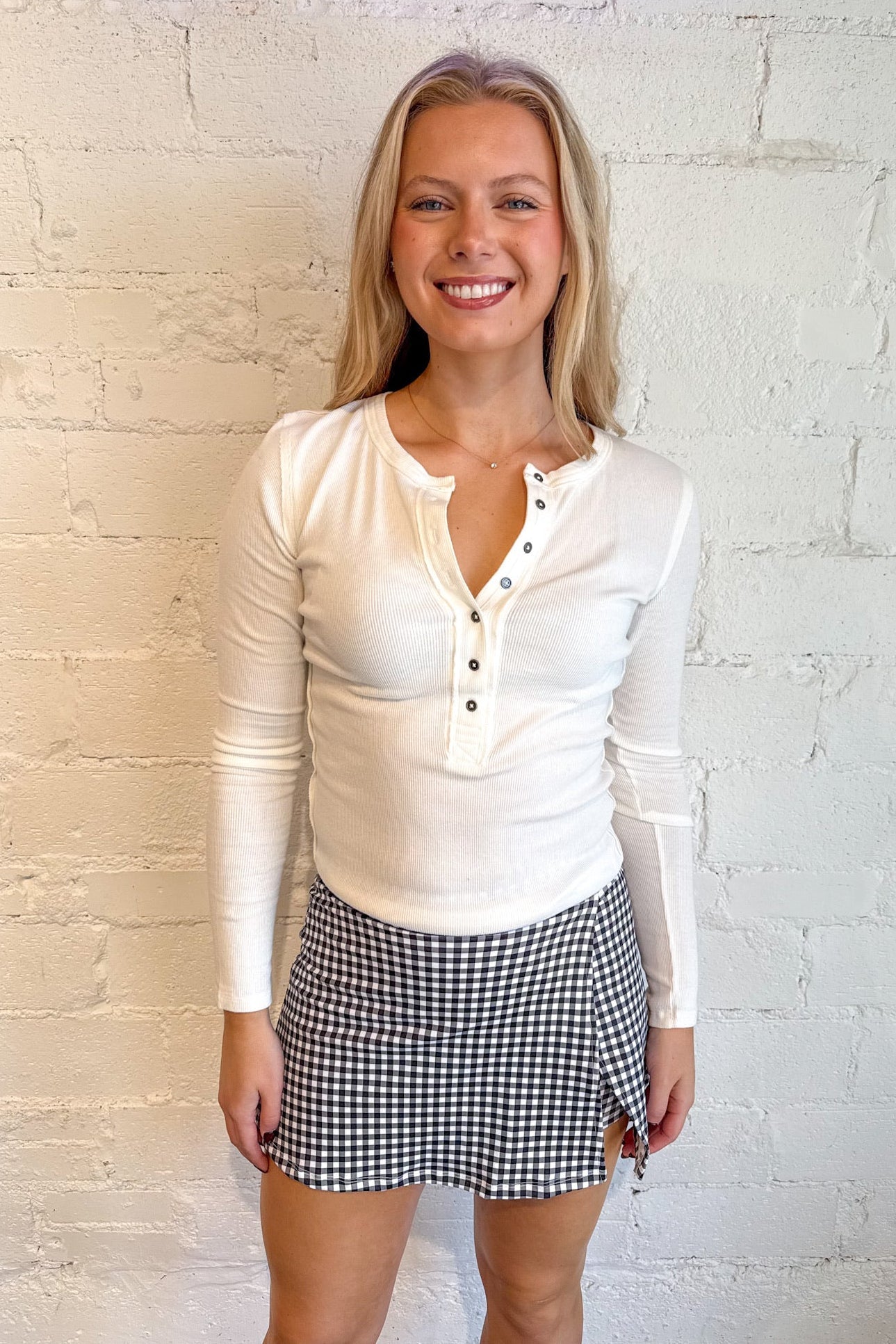 Love Love Gingham Skirt