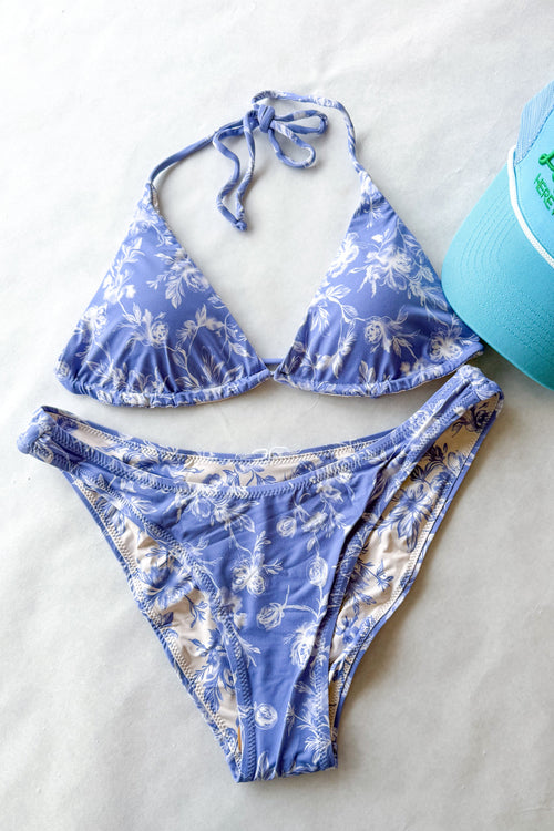 Ocean Orchid Swimsuit Top