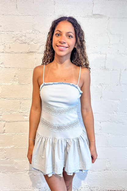 Bluebonnet Kiss Mini Dress