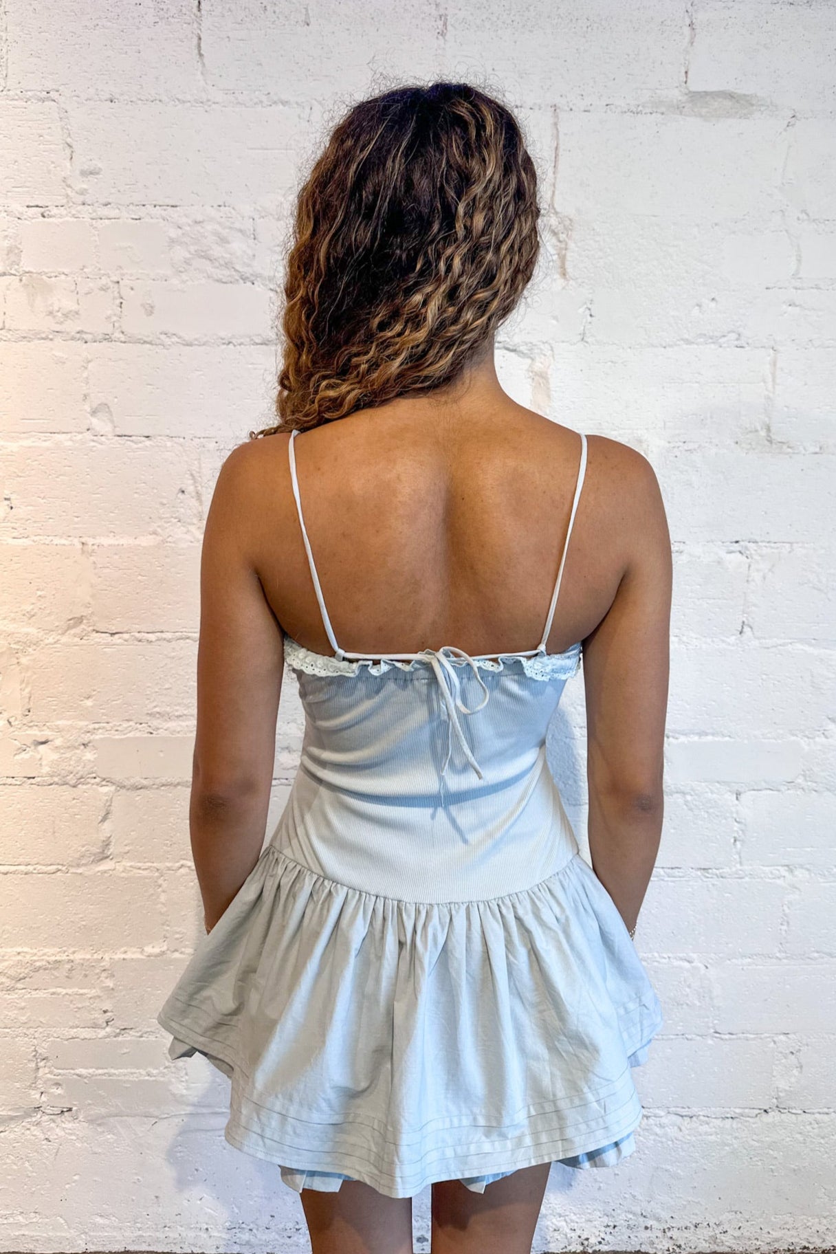 Bluebonnet Kiss Mini Dress