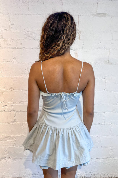 Bluebonnet Kiss Mini Dress