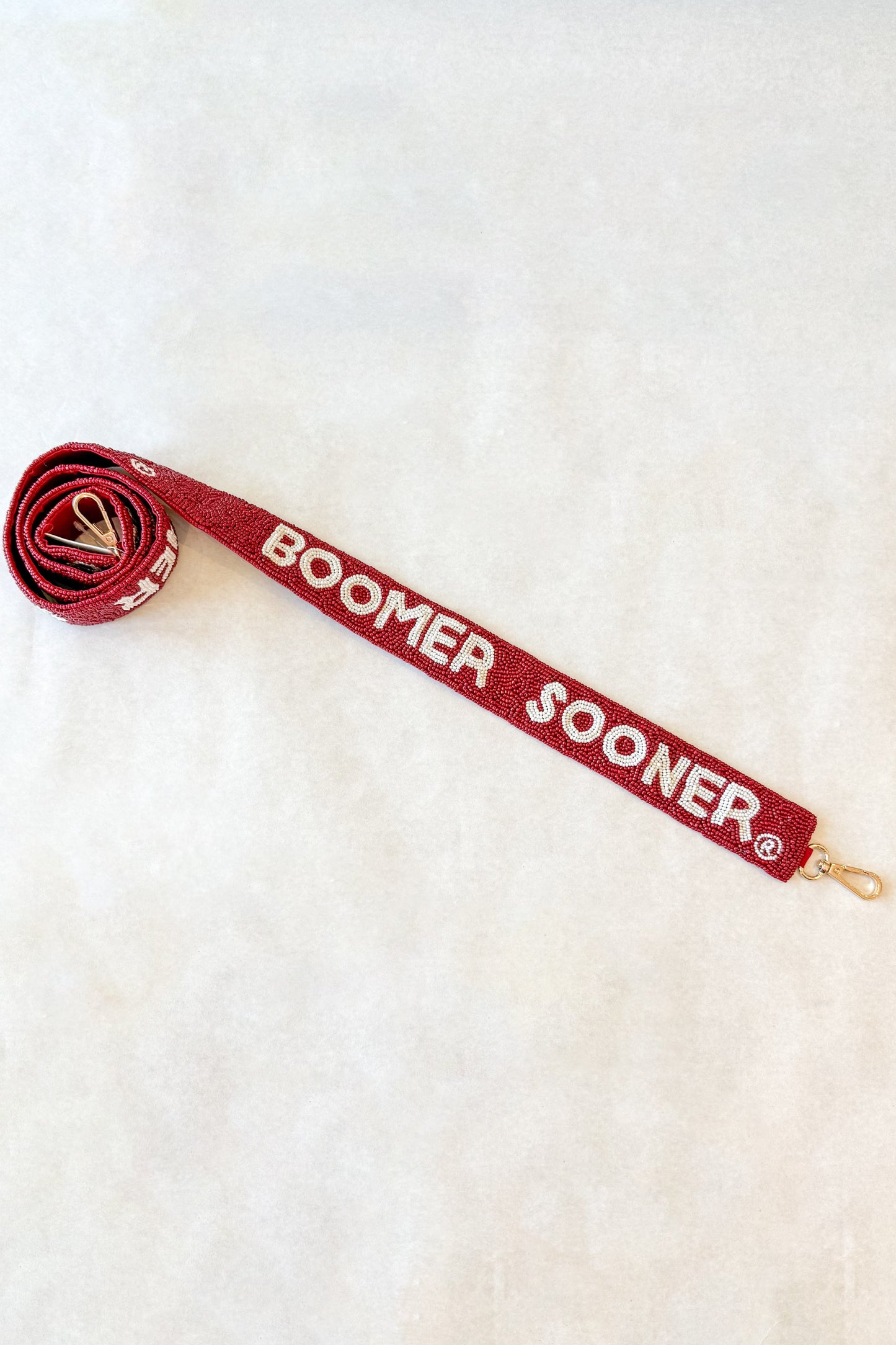 Boomer Sooner Beaded Strap