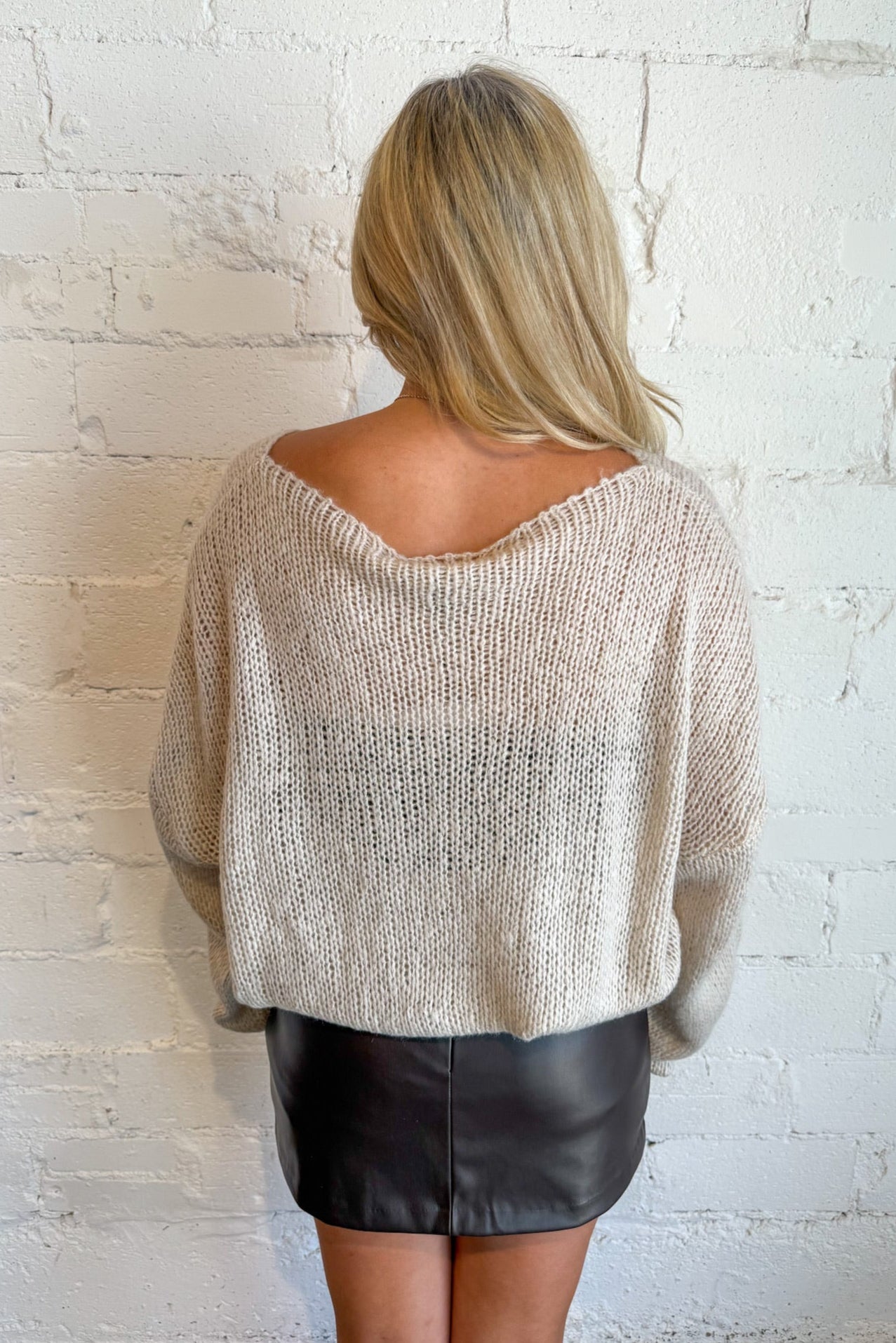 Side Eye Oversized Sweater