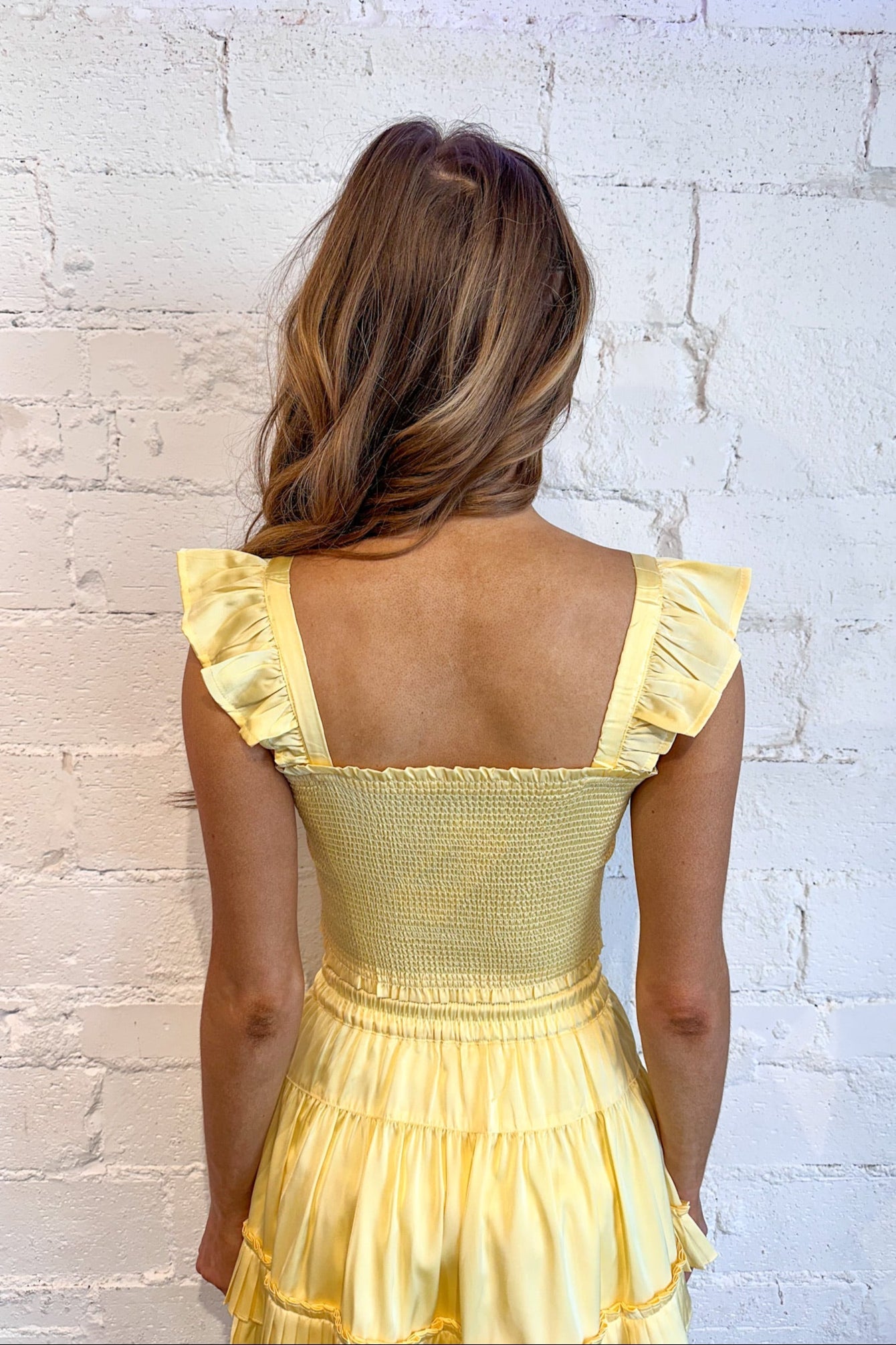 Buttercup Flutter Sleeve Top