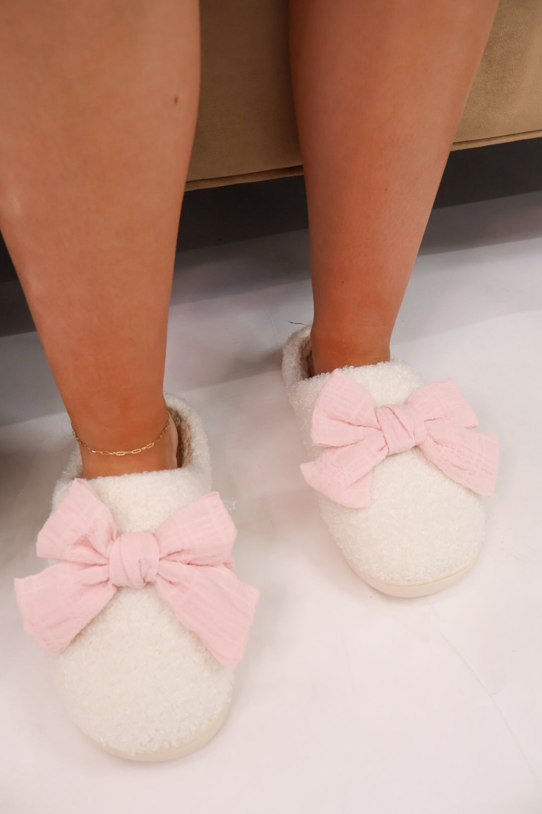 Bow Slippers