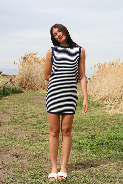 Hampton Knit Stripe Dress