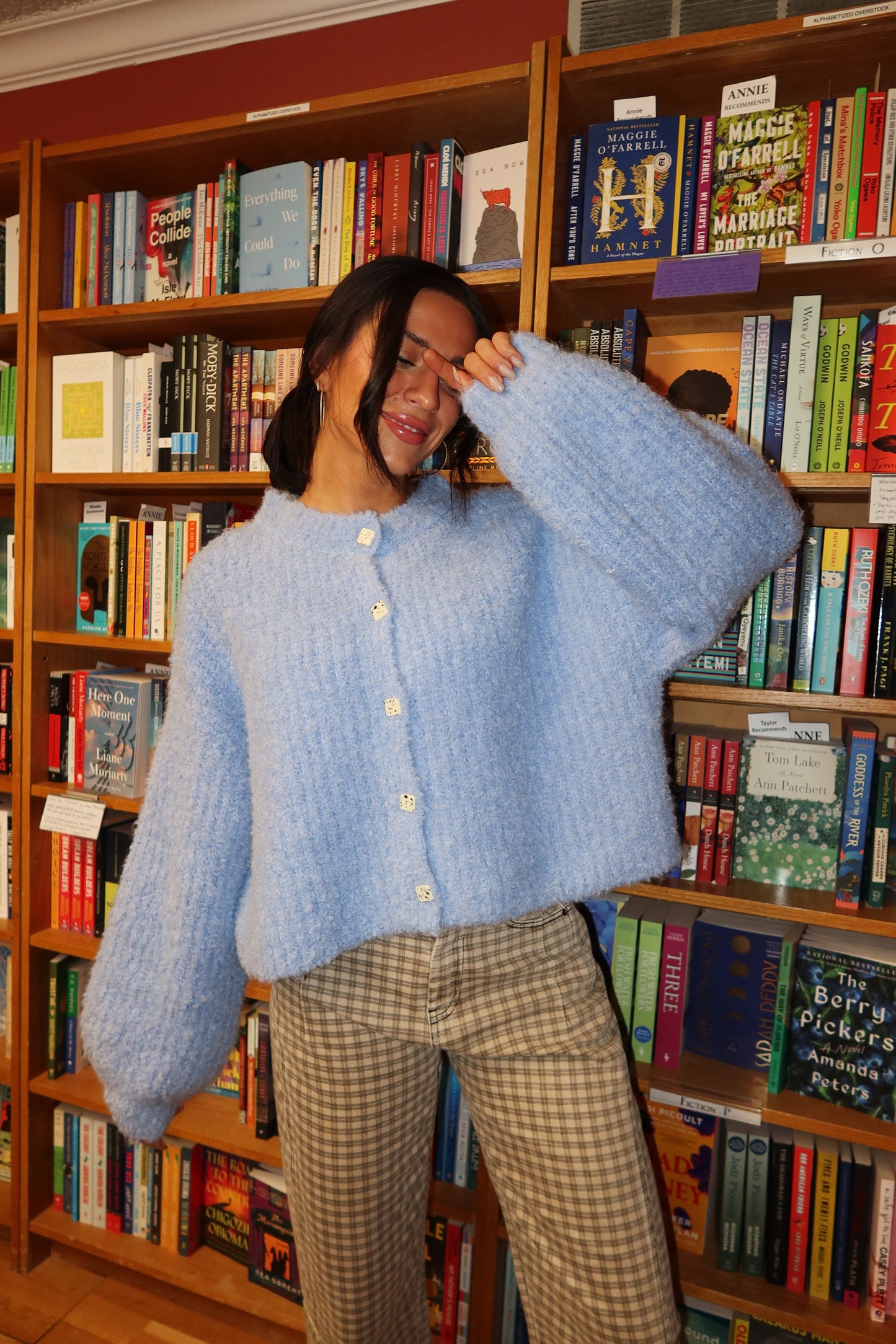 Rachel Cardigan in Blue