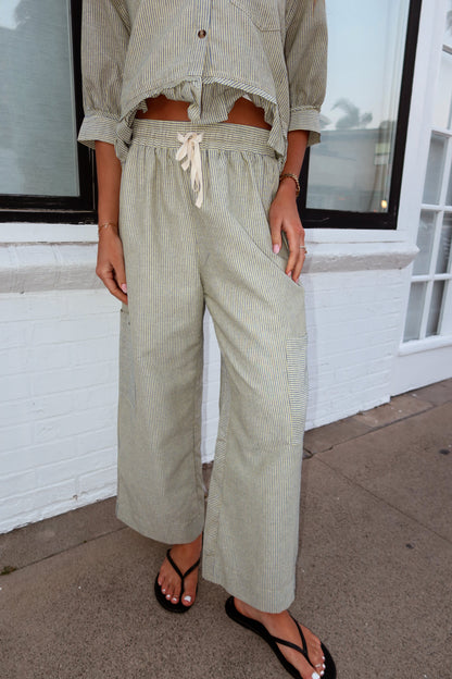 Bailey Pinstripe Pants