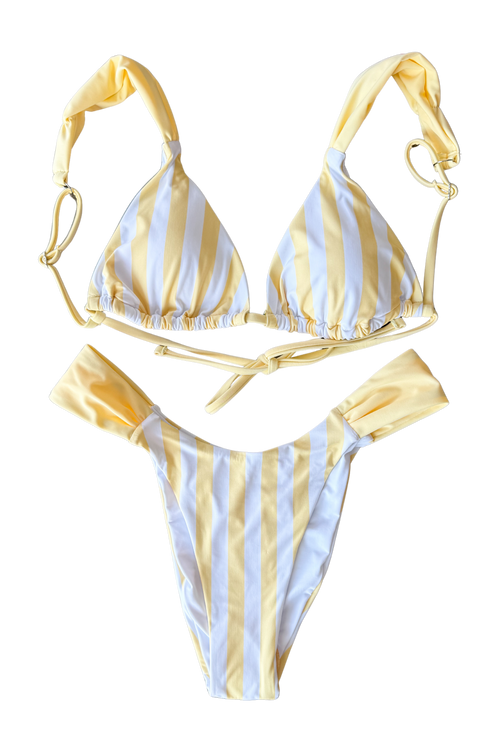 Cabana Yellow Stripe Bottom
