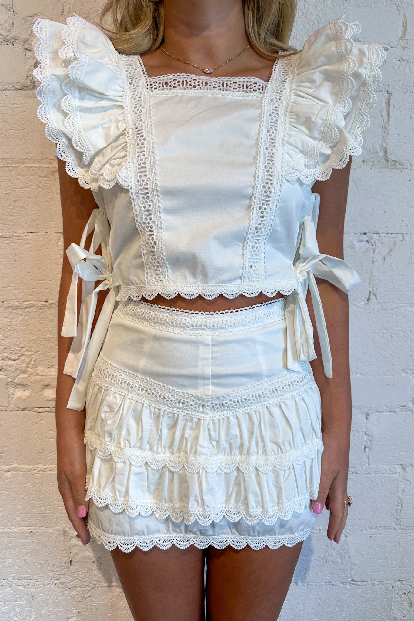 Charmed Lace Skort