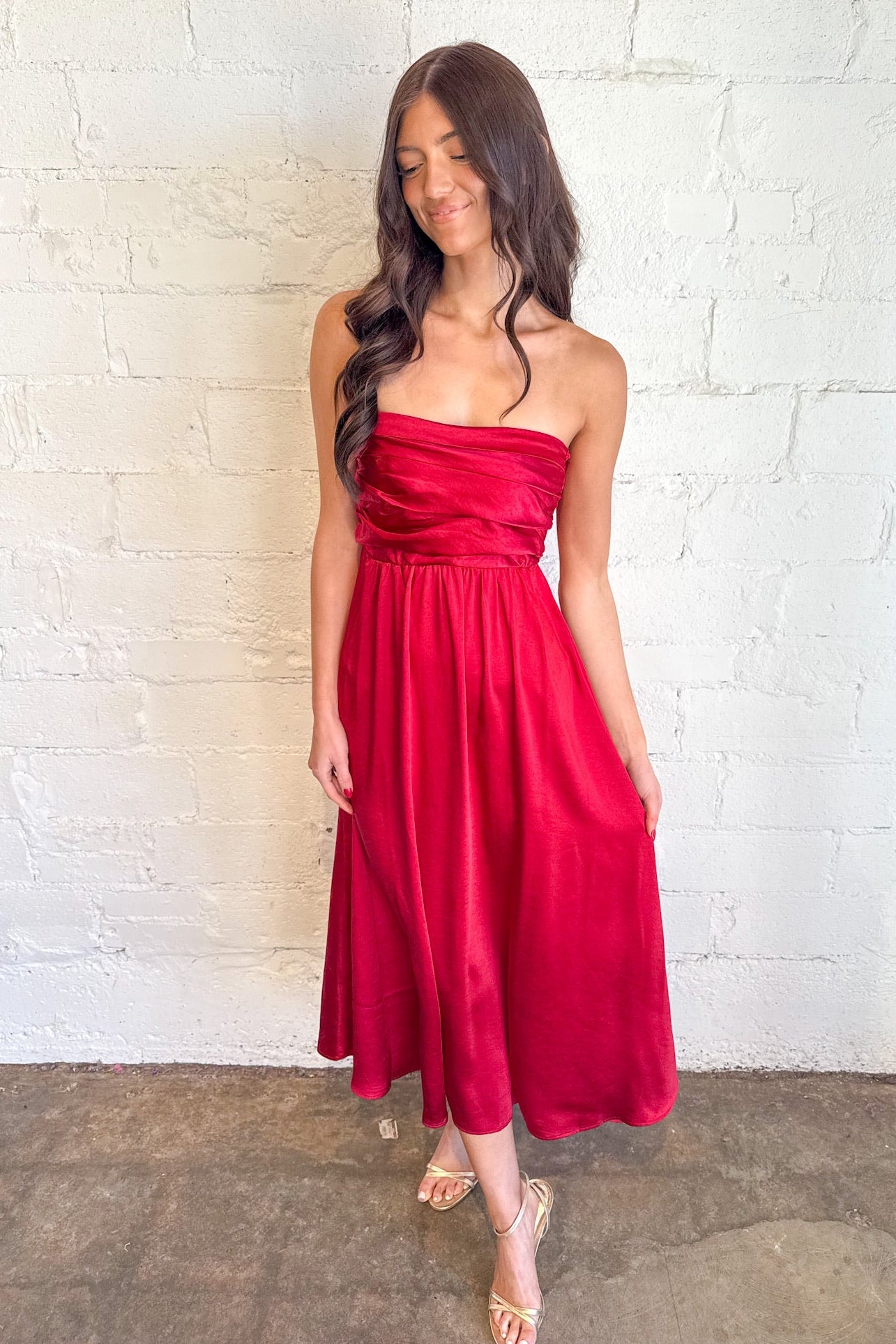Cinnamon Twist Maxi Dress