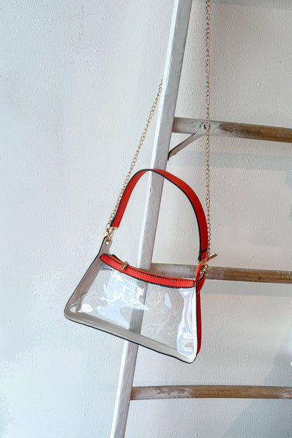 Clear Satchel Stadium Bag