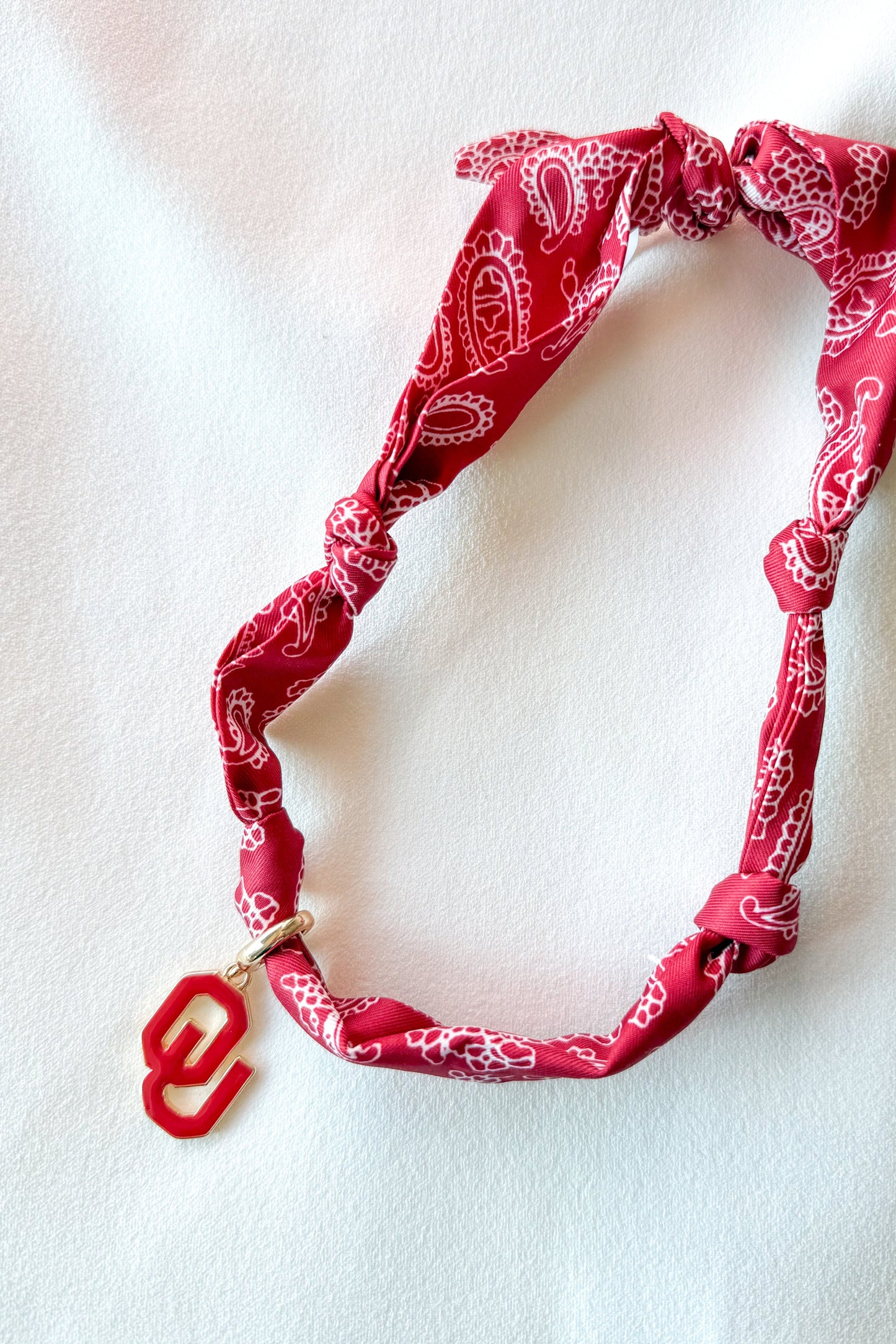 College Bandana Scarf Necklace