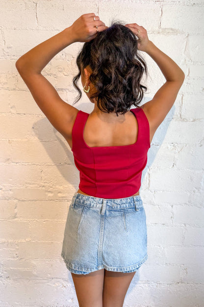 Isabella Square Neck Top