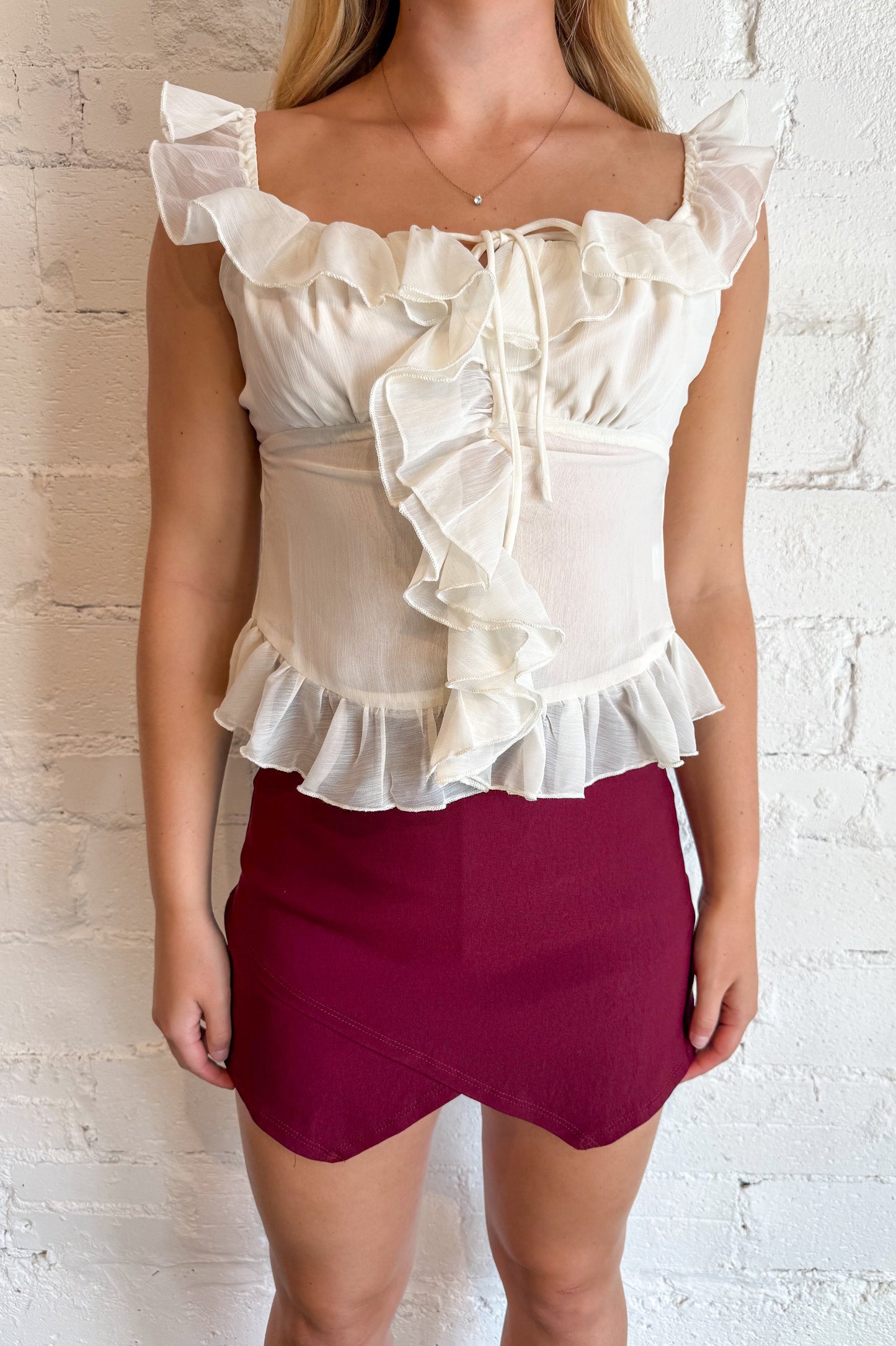 Playful Edge Skort