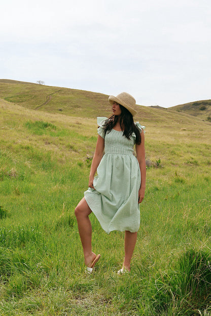 Dorothy Gingham Midi