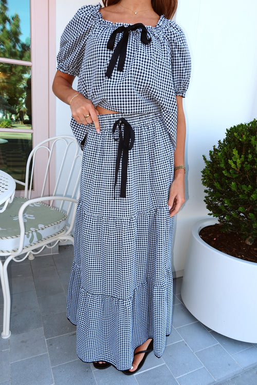 Emmaline Gingham Skirt