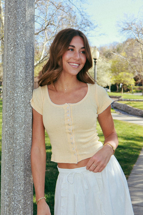 FINAL SALE - Millie Pointelle Top