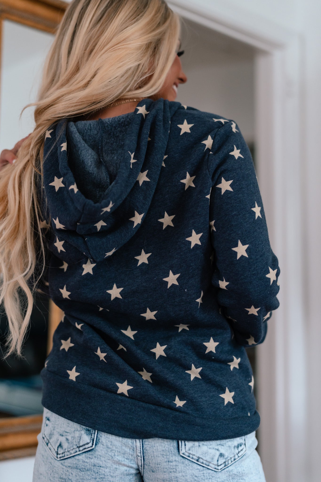 Bonfire Star Knit Hoodie FINAL SALE