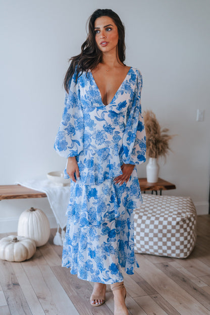 Sydney Floral Maxi Dress FINAL SALE
