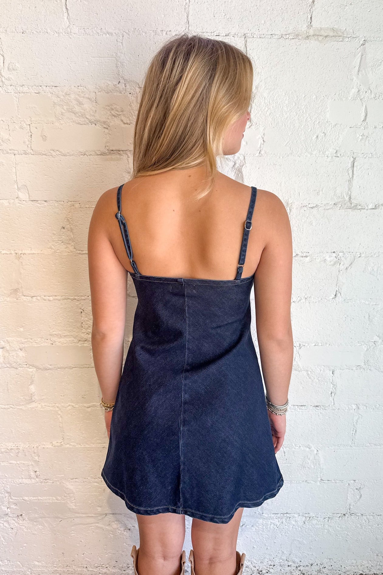 Call Me Maybe Denim Dress
