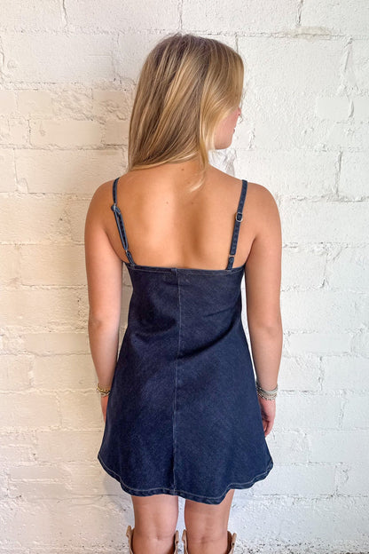 Call Me Maybe Denim Dress