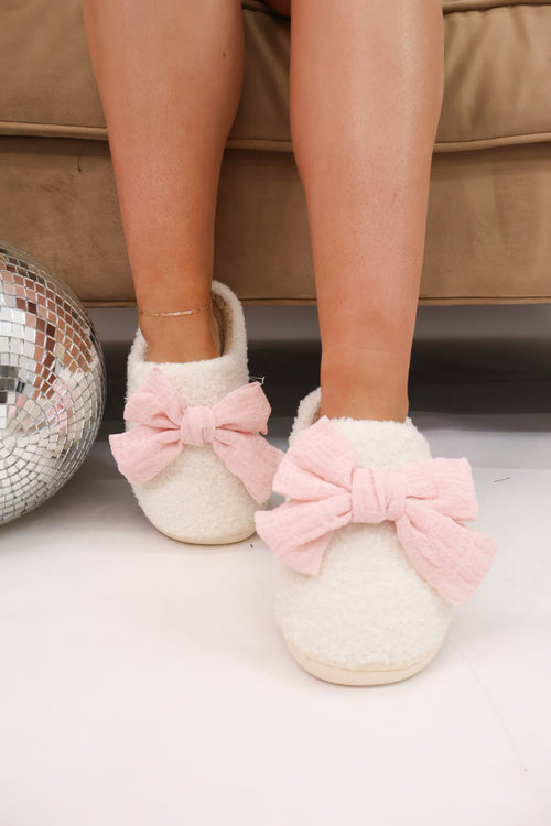 Bow Slippers