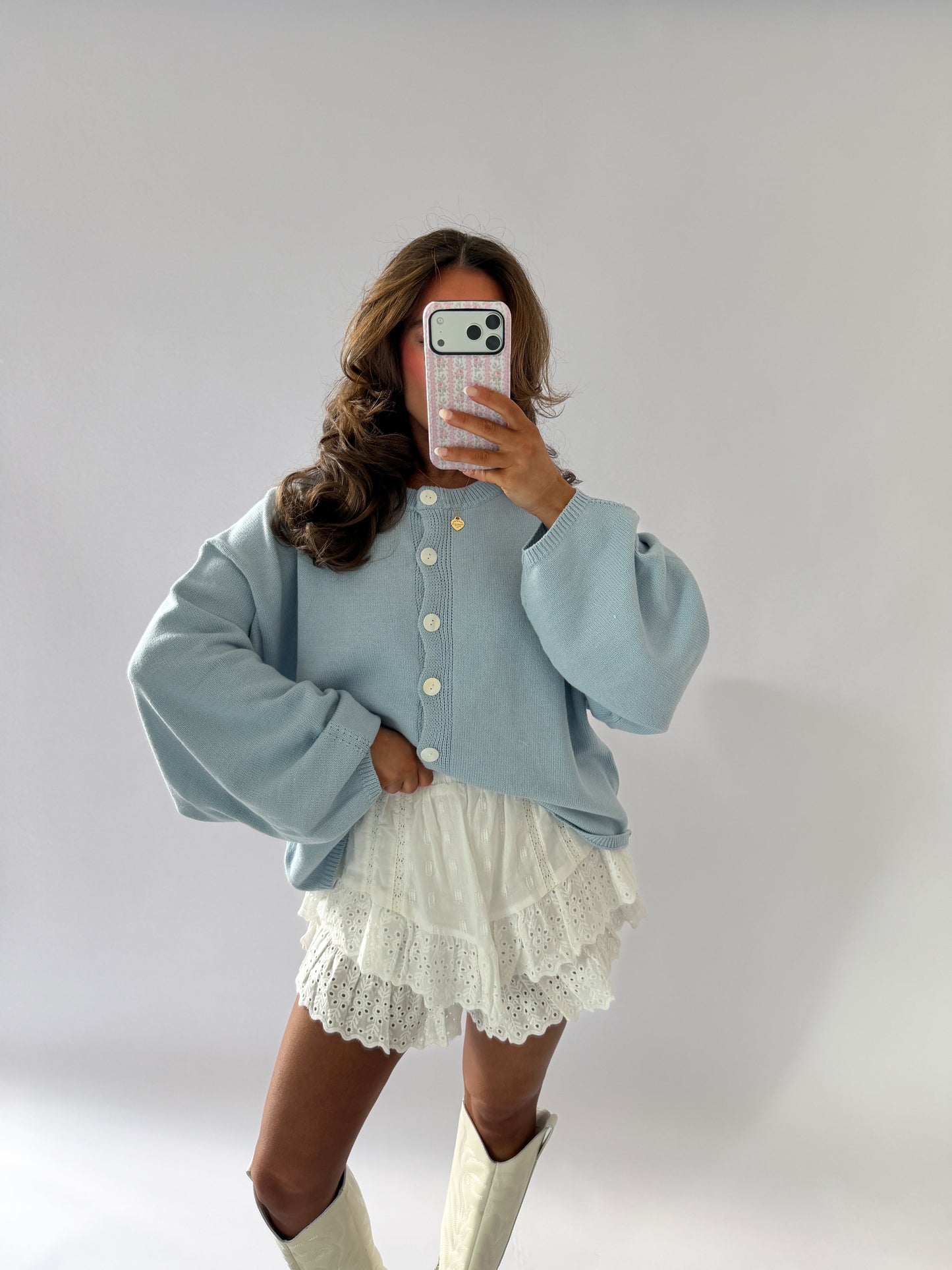 Blue Cloud Cardigan
